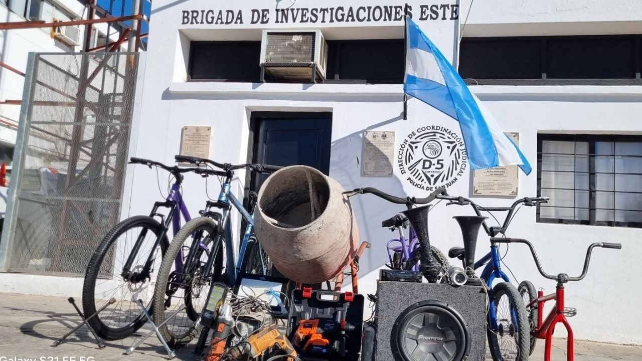 Clausuraron una “chacarita” en Chimbas y secuestraron más de 230 kilos de metales