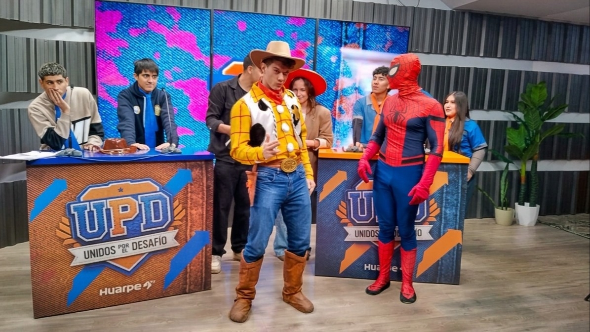 Spiderman y Woody sorprendieron en UPD 