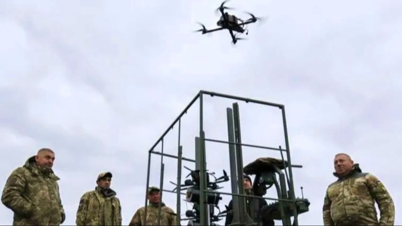 Un caza de la OTAN derribó un dron que ingresó a Letonia