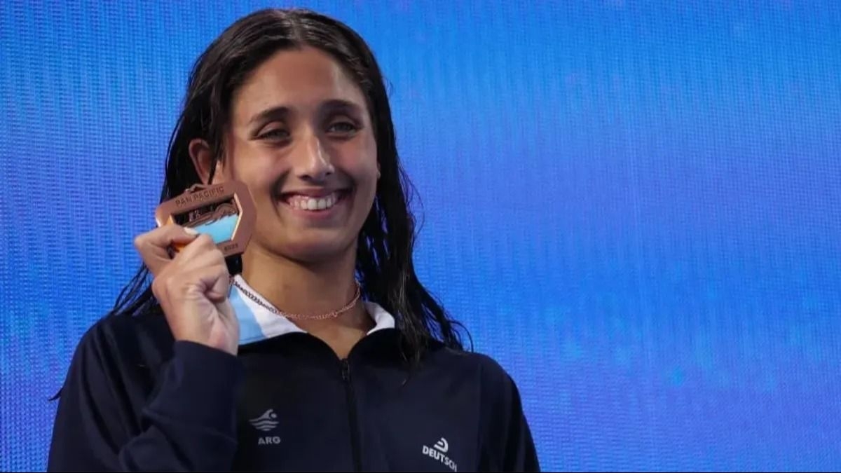 Agostina Hein ganó un bronce histórico en el Pan Pacific