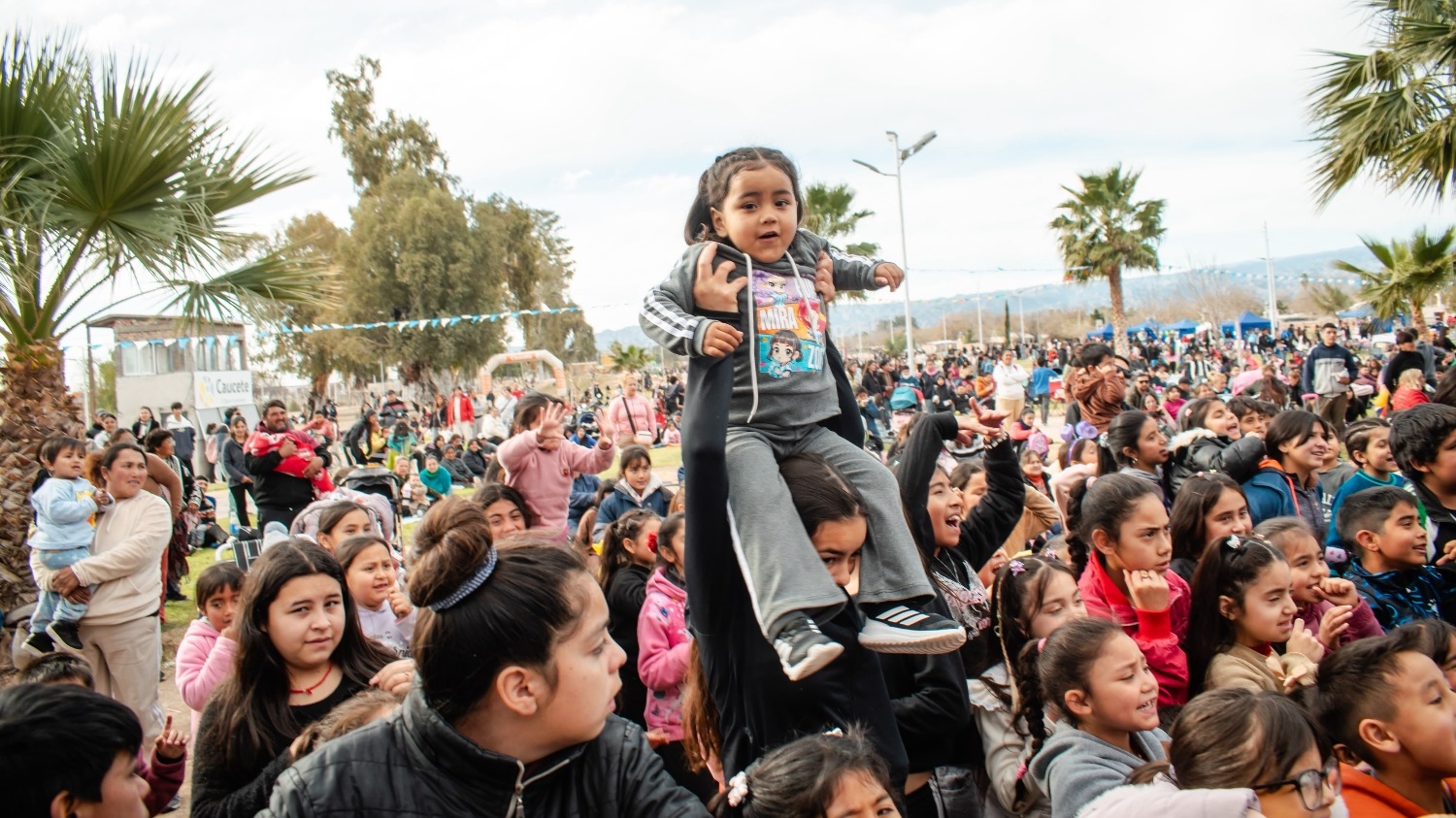 Más de 10 mil personas celebraron el Día de las Infancias en Caucete