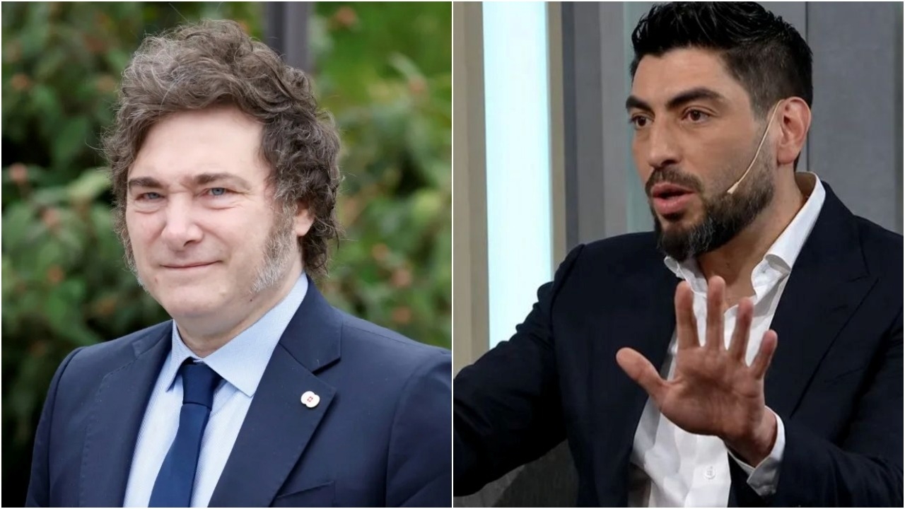 Milei apuntó contra Facundo Moyano tras el episodio con su pareja