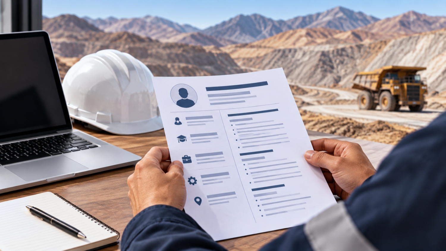 Cómo hacer un CV para conseguir empleo en la minería de San Juan