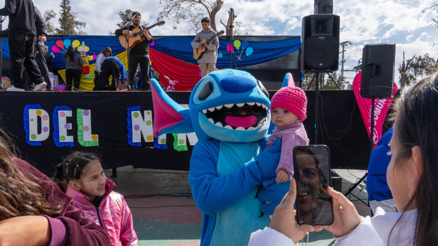Por las lluvias, Rawson reprogramó el festejo del Día del Niño en Valle Grande