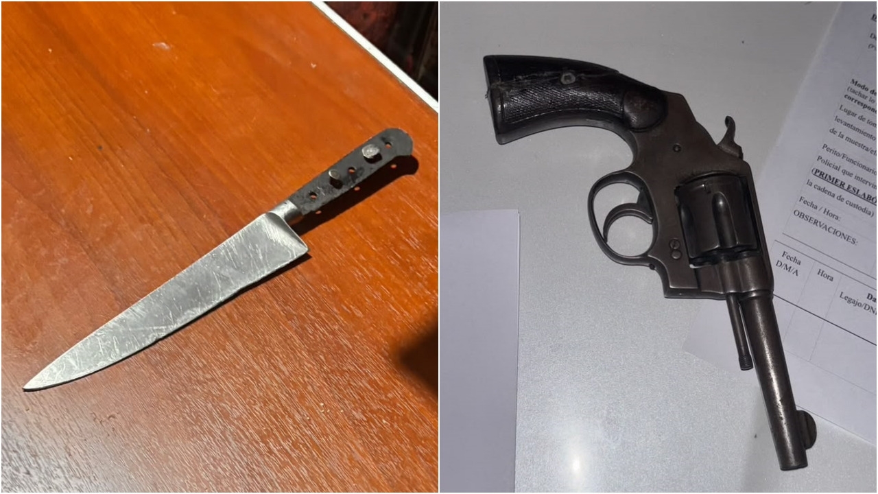 Detuvieron a un hombre acusado de amenazar a su hermano con armas