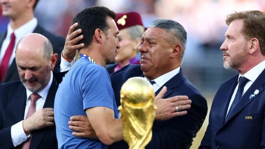Chiqui Tapia y los planes sobre el futuro de la Selección y la salida de Scaloni