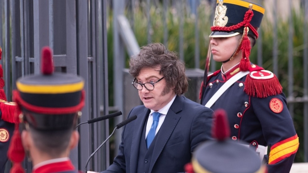 Milei en el acto de San Martín: “Defender la libertad que nos legó el General”