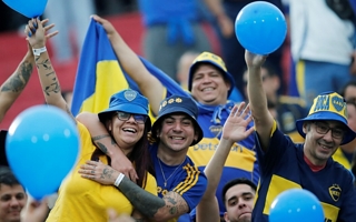 Locura por Boca en Paraguay: más de 20.000 hinchas coparon el estadio