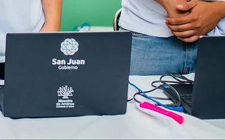La próxima semana inicia la entrega de 3.000 computadoras en San Juan