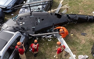 Suspendieron a cuatro empresas de helicópteros en Río tras tres accidentes fatales