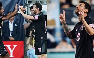 Messi volvió al gol con Inter Miami y tuvo un festejo cargado de emoción