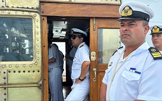 El último viaje en la Fragata Libertad del&nbsp;sanjuanino Jorge Castro