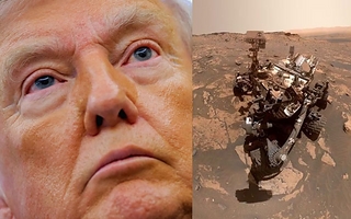 Trump ordenó a la NASA buscar opciones para llevar humanos a Marte