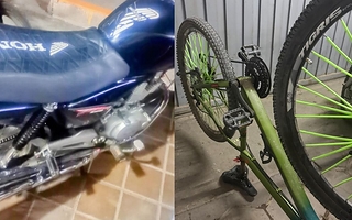 Dos hombres con pedido de captura fueron detenidos tras huir en una moto robada