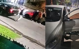 Tres delincuentes murieron tras intentar robarle el auto a una pareja de policías