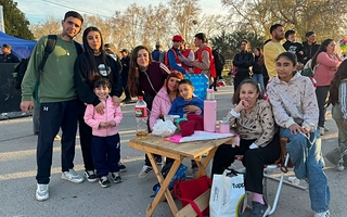 Si fuiste al festejo del Día del Niño en Rivadavia, buscate