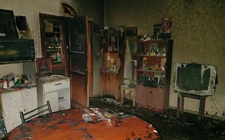 Dos personas resultaron gravemente heridas tras un incendio en Angaco