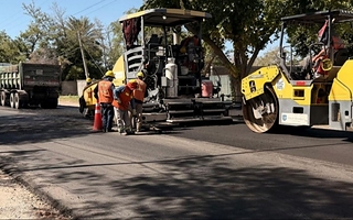 Orrego anunció el inicio de la pavimentación de la calle Sargento Cabral