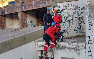 Cumbre, el grupo sanjuanino especializado en rescate en estructuras colapsadas