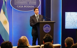 Gobierno nacional destacó la inversión privada en rutas, trenes y Vaca Muerta