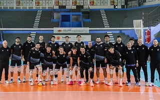 La Selección Argentina de Vóley entrena en San Juan para enfrentar a Japón