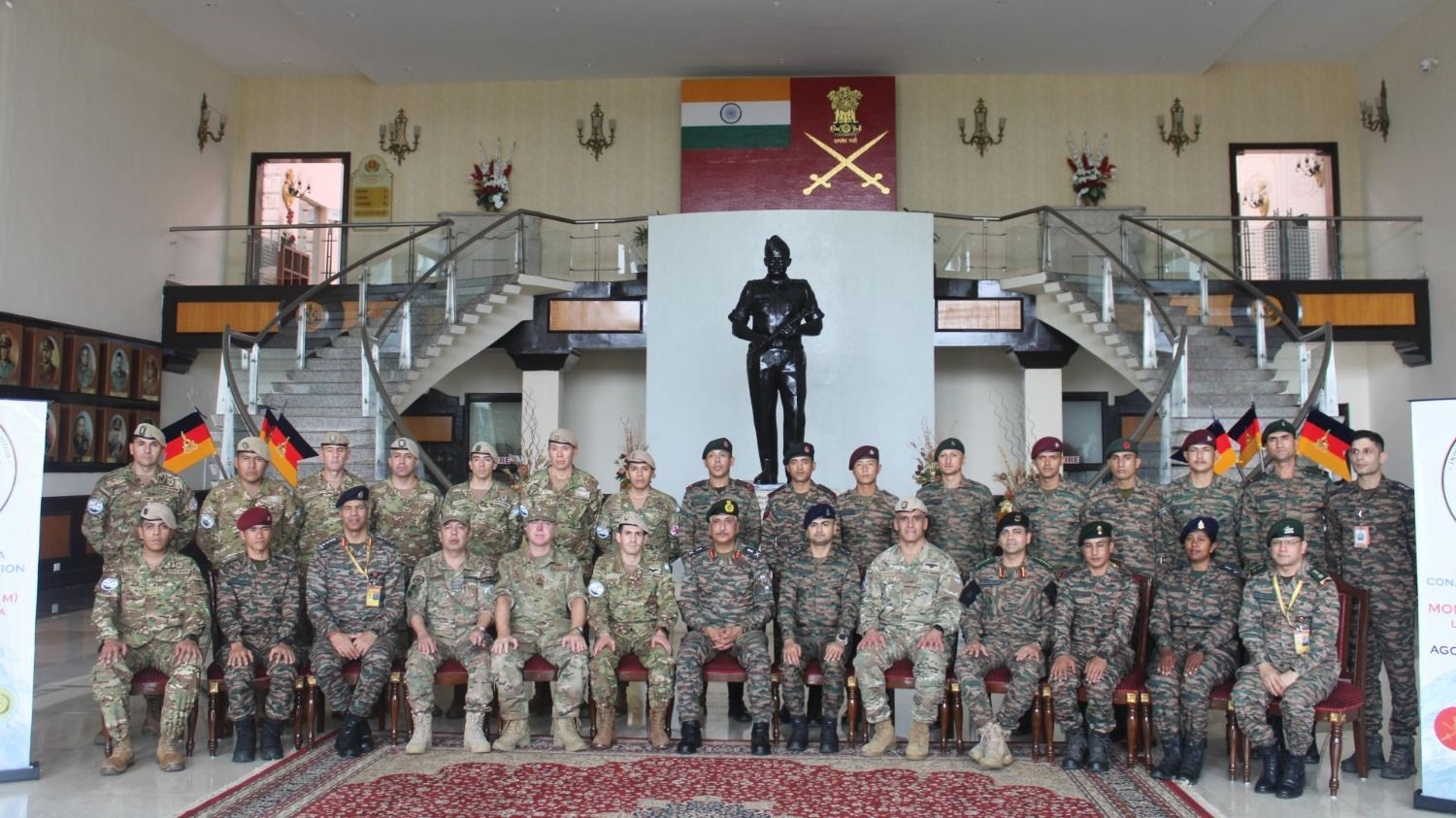 La expedición es una iniciativa conjunta entre el Ejército Argentino y el Ejército de la India.