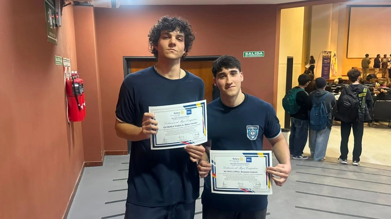 Rotary distinguió a los Mejores Compañeros 2026 de escuelas de Capital