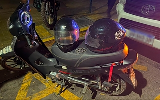 Persecución en el centro terminó con dos delinceuntes aprehendidos