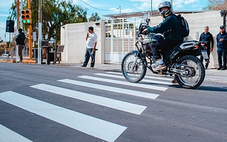 Rivadavia estrenó la renovada calle Reconquista y ya suma tres obras