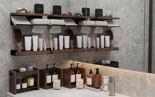 Cinco ideas para sumar estantes en el baño y ganar espacio sin hacer grandes cambios