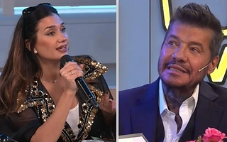 Apareció una ex de Tinelli y le hizo un fuerte reclamo frente a todo mundo