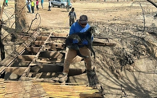 Tras los incendios, el municipio de Pocito rescató y curan a animales heridos