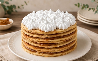 El secreto para hacer una Torta Rogel crocante y llena de dulce de leche