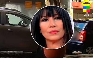 Marixa Balli, furiosa con una vecina que le chocó intencionalmente el auto