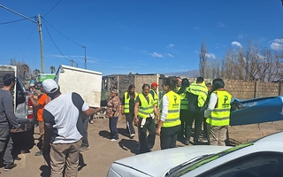 Pocito reconstruye las viviendas que fueron afectadas por los incendios