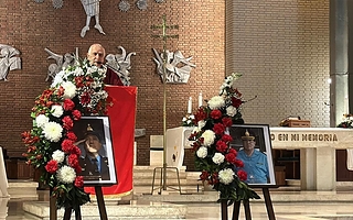 Las fotos de la Misa de Honras a los cuatro héroes de San Juan
