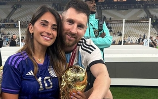 El mensaje de Antonela Roccuzzo a Messi tras su despedida de la Selección