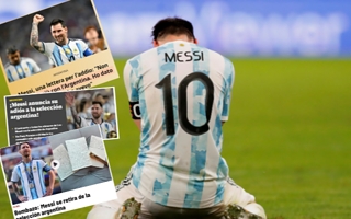 “Messi deja Argentina”: las tapas mundiales ante el final de una era