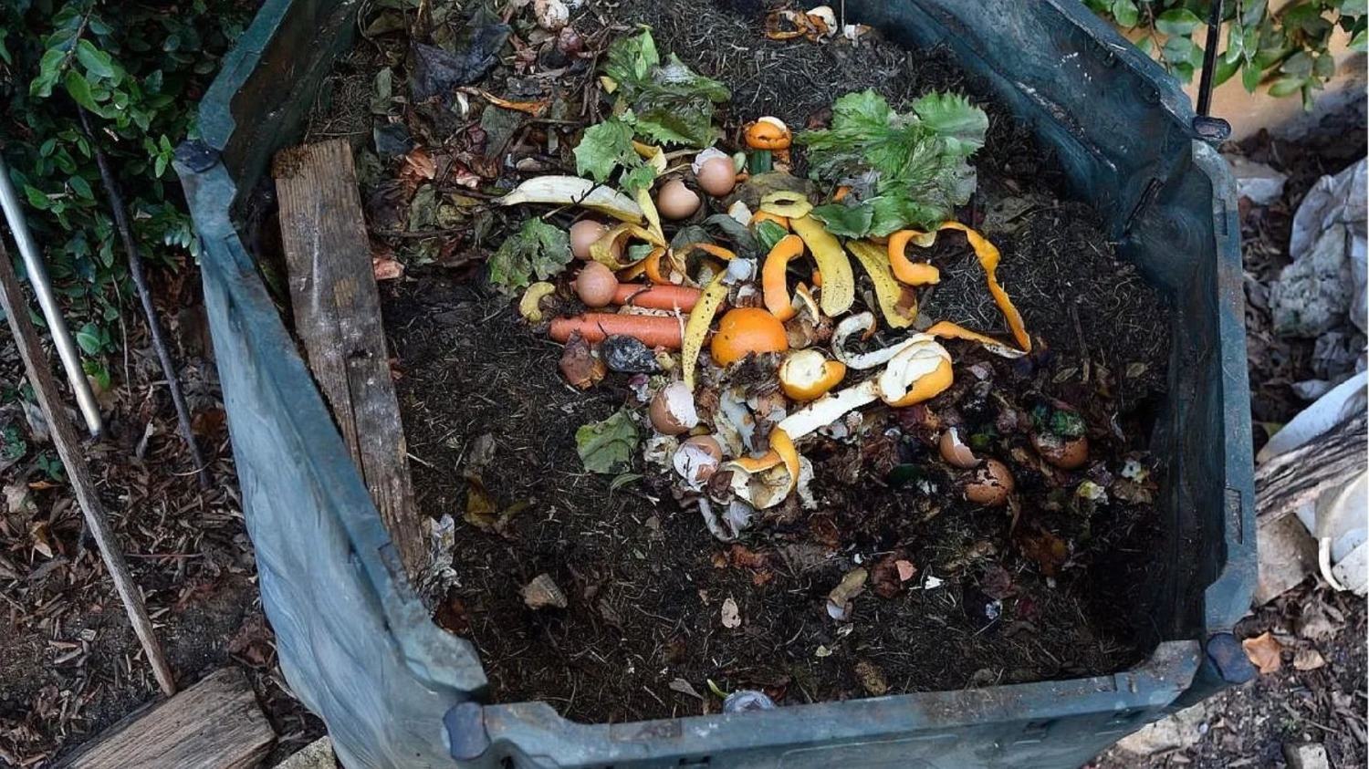 Cómo hacer compost y reducir la basura en casa