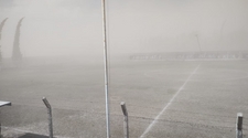 Por el Zonda, el fútbol local se jugará este lunes