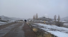 Nevó en San Juan: así amaneció el Parque Nacional El Leoncito