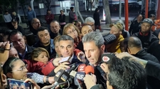 Uñac y Gramajo inauguraron una plaza en Chimbas
