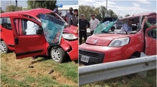 Violento vuelco en Ruta 40 dejó a un menor de edad internado