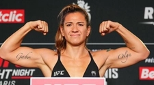 El impactante pesaje de la argentina Ailín Pérez antes de luchar en UFC
