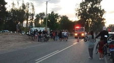 Fuerte accidente en San Martín: hay ocho heridos 
