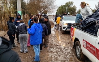 Más de 5.100 familias asistidas tras las persistentes lluvias en San Juan