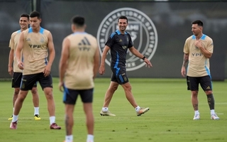 La Selección Argentina inicia sus entrenamientos para el choque ante Venezuela