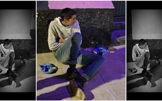 Un ladrón robó en la plaza, con un arma blanca, a un adolescente