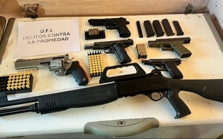 Allanaron una casa en Chimbas y secuestraron seis armas de fuego