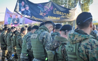 Se registraron incidentes en Moreno en el lugar donde hablará Javier Milei